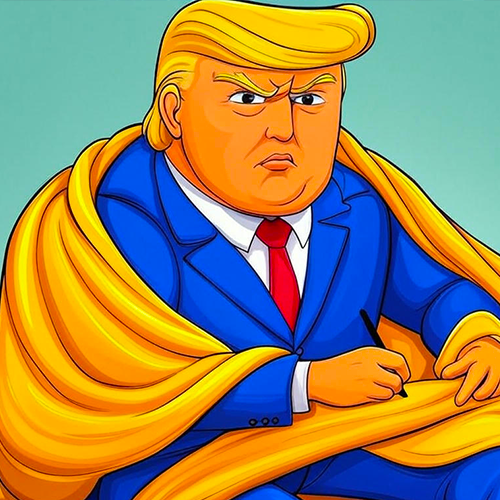 Wrapped Trump  logo